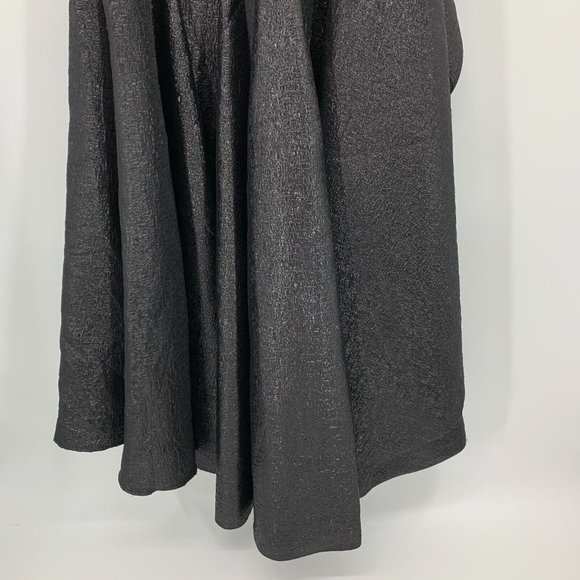 Mac Duggal Dress 66975 One Shoulder Metallic Ruffled Evening Gown - Picture 16 of 16